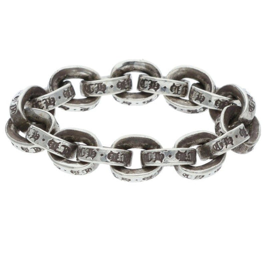 Chrome Hearts Paper Chain Ring Silver