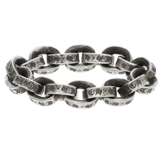 Chrome Hearts Paper Chain Ring Silver