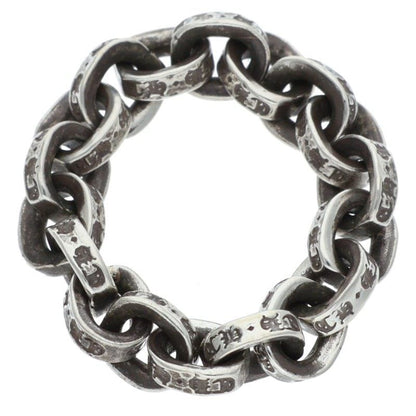 Chrome Hearts Paper Chain Ring Silver — view 4