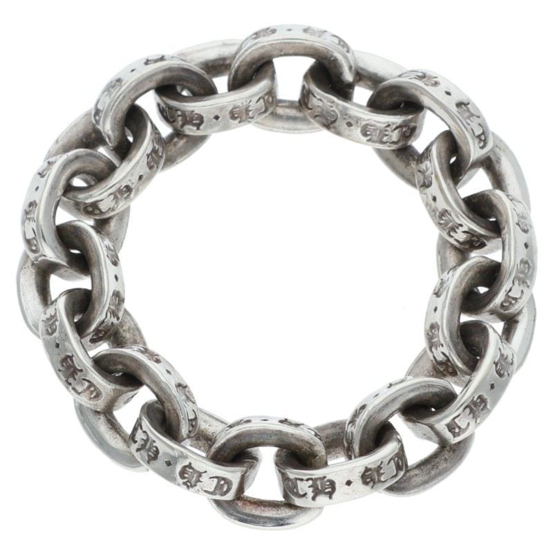 Chrome Hearts Paper Chain Ring Silver — view 4