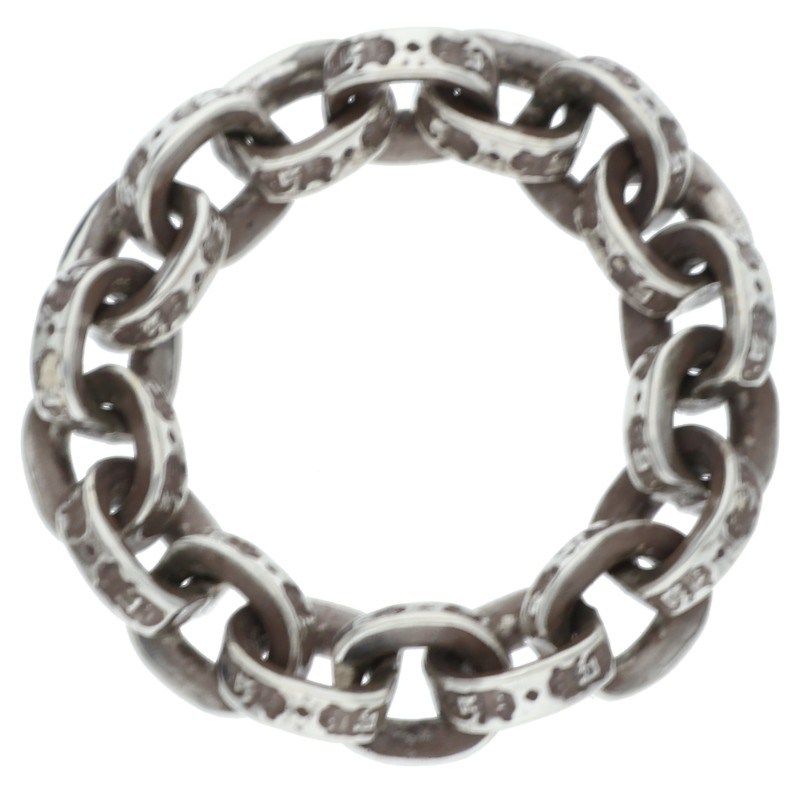 Chrome Hearts Paper Chain Ring Silver — view 5