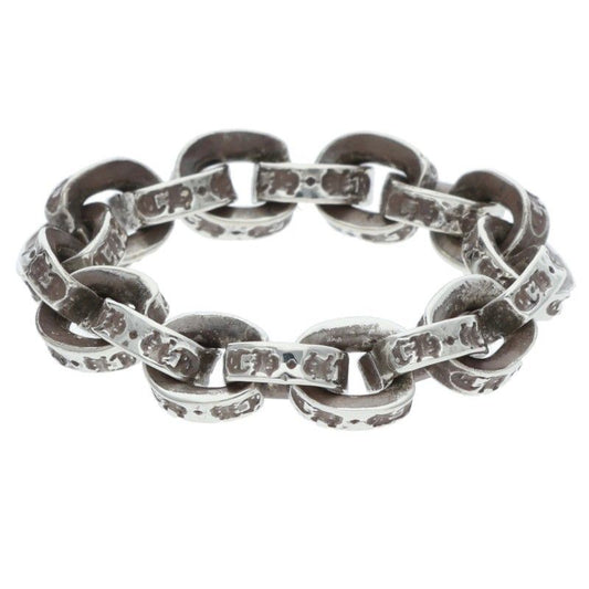 Chrome Hearts Paper Chain Ring Silver