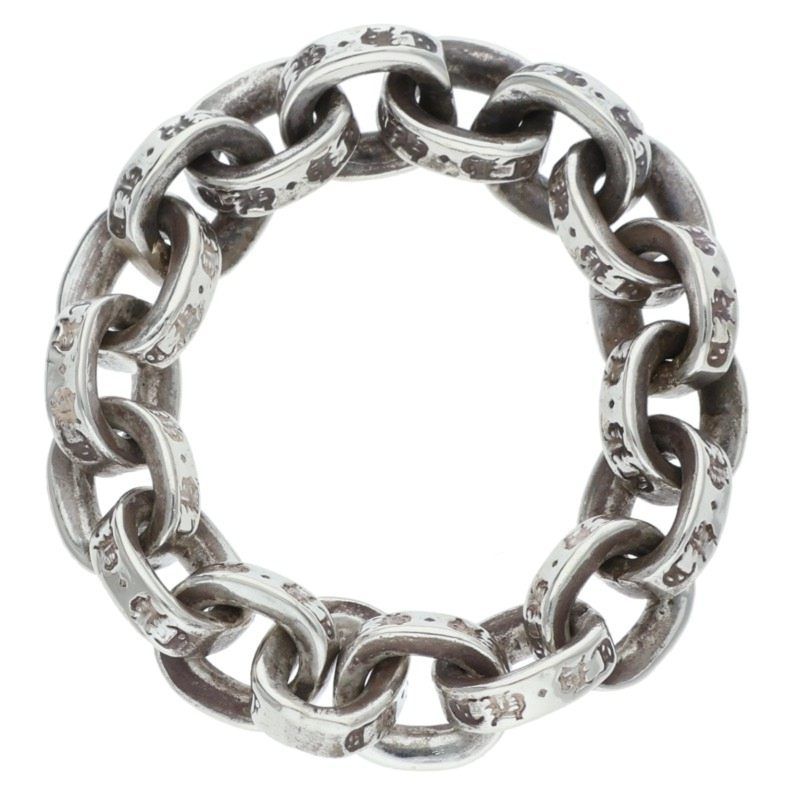 Chrome Hearts Paper Chain Ring Silver — view 5