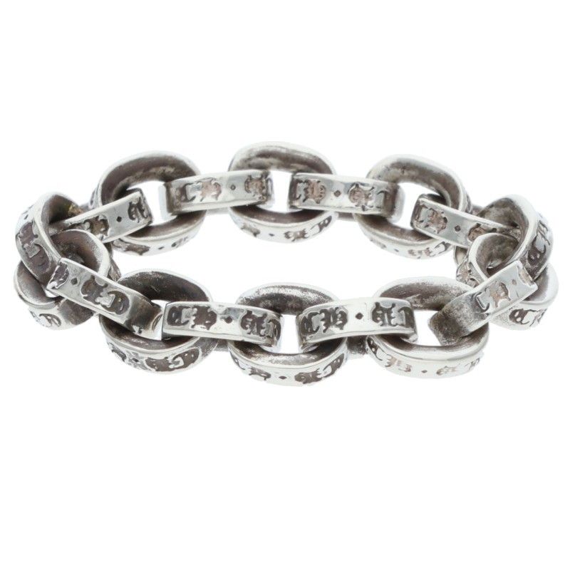 Chrome Hearts Paper Chain Ring Silver