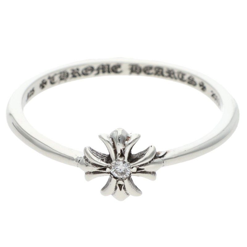 Chrome Hearts Bubblegum CH Pls Dia CH Plus Silver Ring