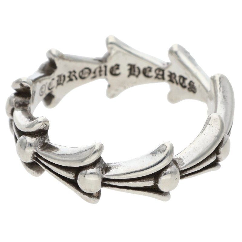 Chrome Hearts Cross Tail Silver Ring