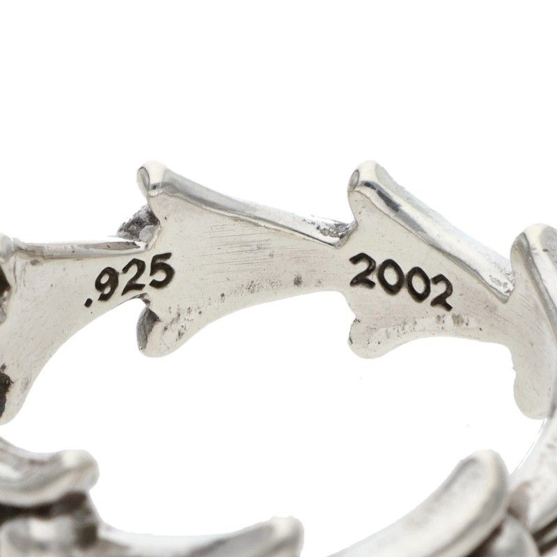 Chrome Hearts Cross Tail Silver Ring — view 5