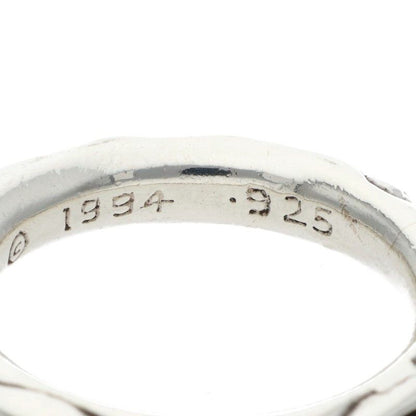 Chrome Hearts Scrl Band Scroll Silver Ring — view 5
