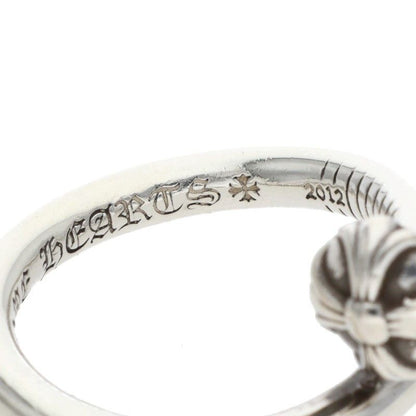Chrome Hearts Nail Crsball Cross Ball Silver Ring — view 4