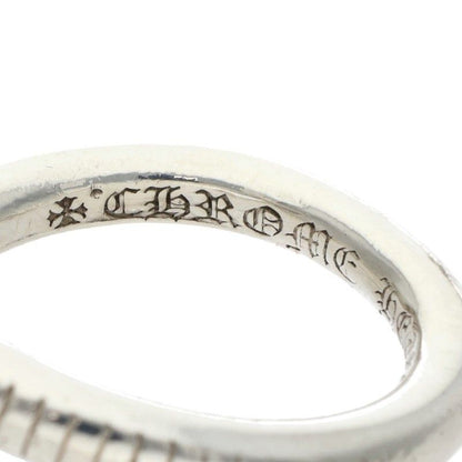 Chrome Hearts Nail Crsball Cross Ball Silver Ring — view 3