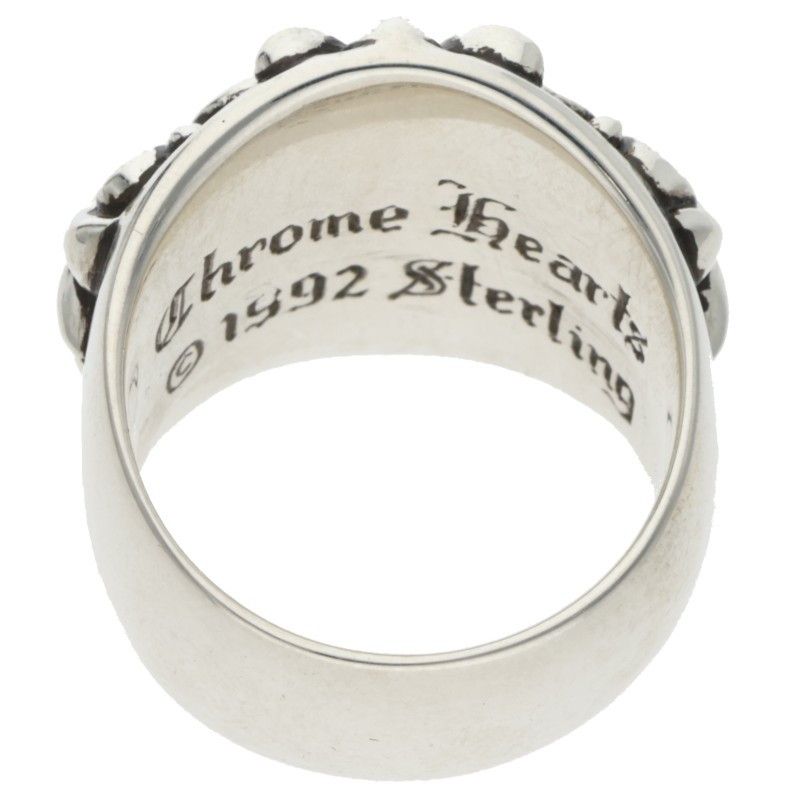 Chrome Hearts Keeper Silver Ring — view 2