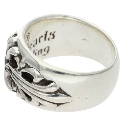 Chrome Hearts Flrl Crs Floral Cross Silver Ring — view 5