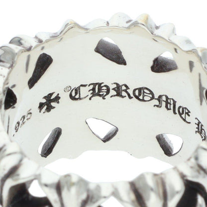 Chrome Hearts Cemetery Cross Silver Ring — view 3