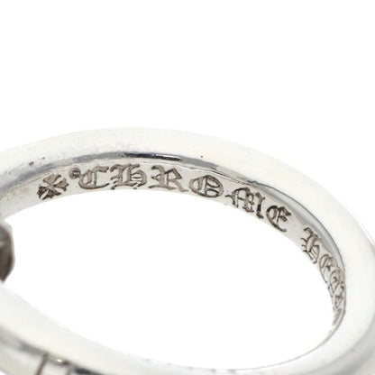 Chrome Hearts Nail Crsball Cross Ball Silver Ring — view 3