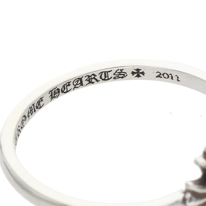 Chrome Hearts Bubblegum CH Pls CH Plus Silver Ring — view 4