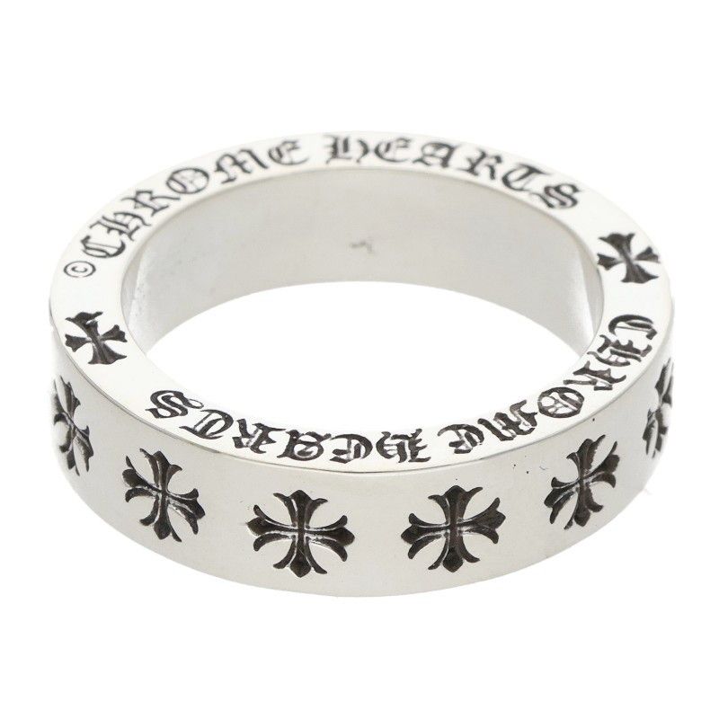 Chrome Hearts Spacer Forever Silver Ring — view 2