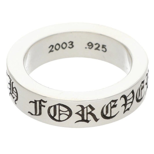 Chrome Hearts Spacer Forever Silver Ring