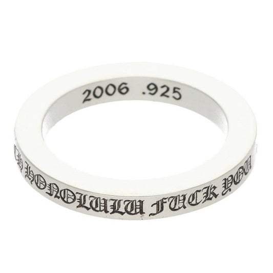Chrome Hearts Spacer Limited Honolulu Silver Ring