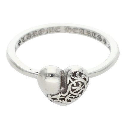 Chrome Hearts Bubblgm Heart Bubble Gum Silver Ring