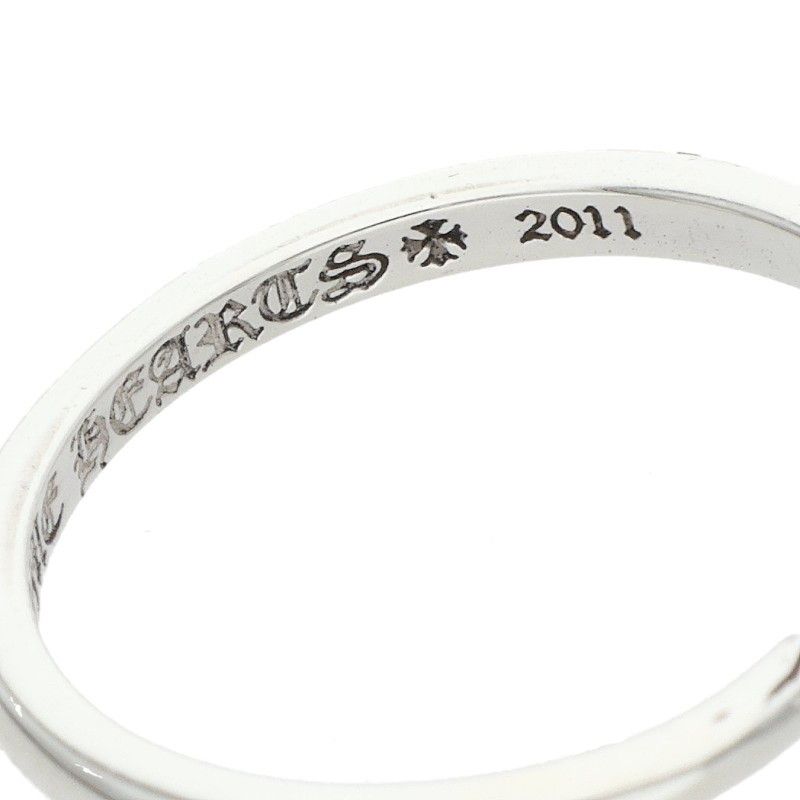 Chrome Hearts Bubblgm Heart Bubble Gum Silver Ring — view 4