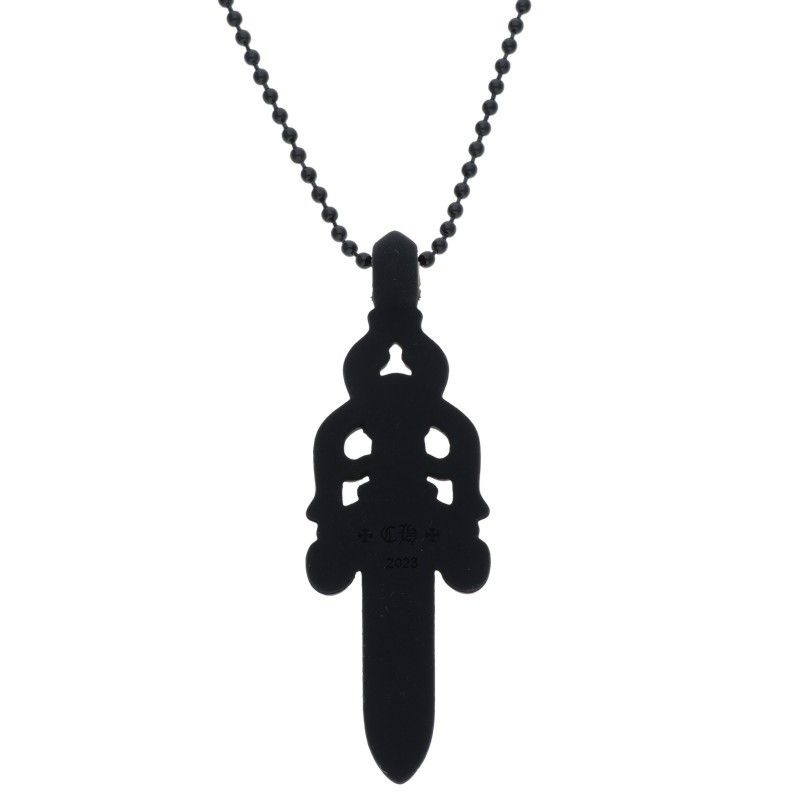 Chrome Hearts Rubber Large Dagger Silicone Necklace — view 3