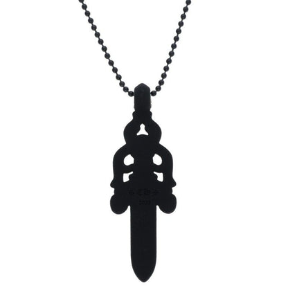 Chrome Hearts Rubber Large Dagger Silicone Necklace — view 3