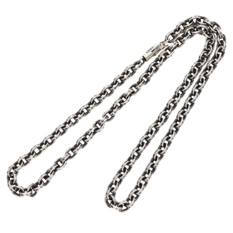 Chrome Hearts Paper Chain 18 Silver Necklace — view 2