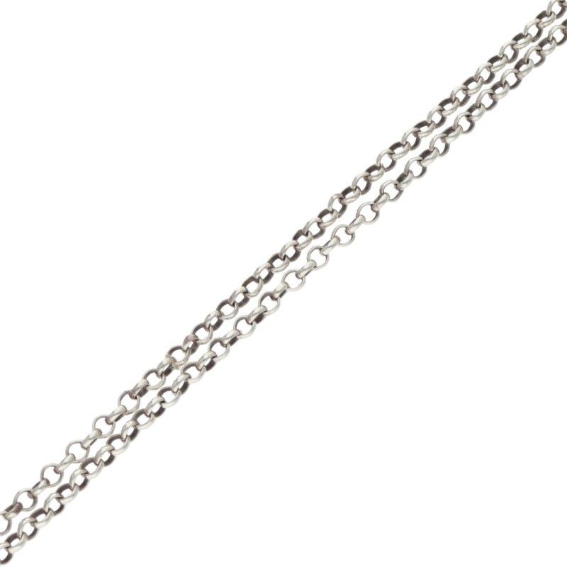 Chrome Hearts Neckchain Roll Chain Silver Necklace — view 5