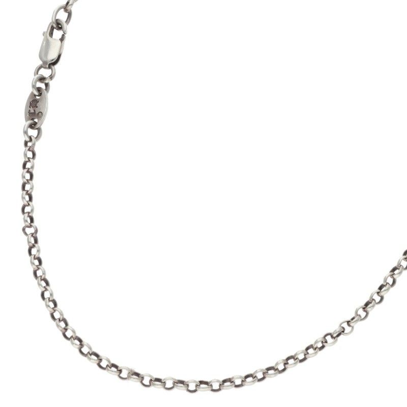 Chrome Hearts Neckchain Roll Chain Silver Necklace