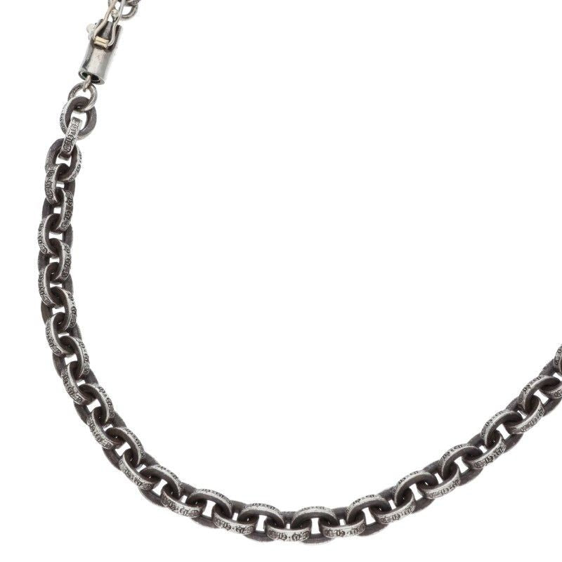 Chrome Hearts Paper Chain 20 Silver Necklace