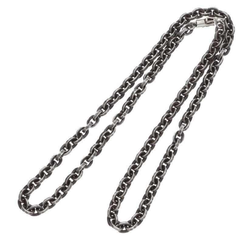 Chrome Hearts Paper Chain 20 Silver Necklace — view 2