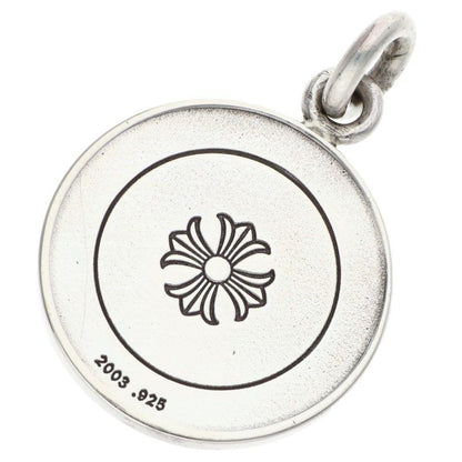 Chrome Hearts Chrm Angl Mdl Angel Medal Charm V2 Silver Pendant — view 2