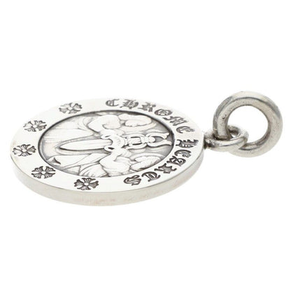 Chrome Hearts Chrm Angl Mdl Angel Medal Charm V2 Silver Pendant — view 4
