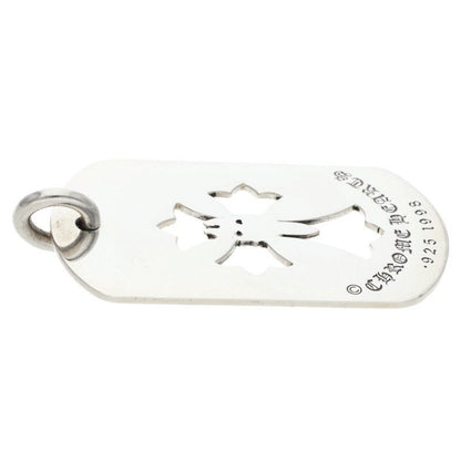Chrome Hearts D Tag Lrg Cross Dagg Cutout Daga Silver Pendant — view 5