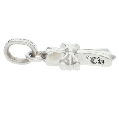 Chrome Hearts Crs Baby Fat P Dmnd Fat Pave Diamond Charm Silver Pendant — view 3