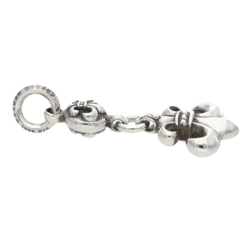 Chrome Hearts BS Fleur BS Flare Charm Silver Pendant — view 4