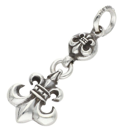 Chrome Hearts BS Fleur BS Flare Charm Silver Pendant — view 2