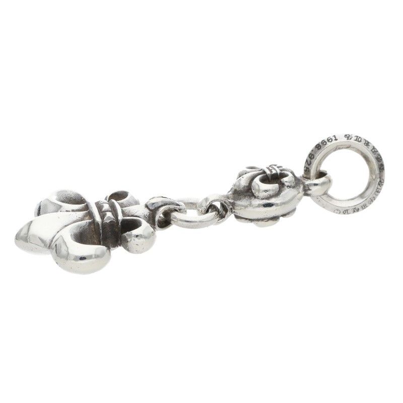 Chrome Hearts BS Fleur BS Flare Charm Silver Pendant — view 5