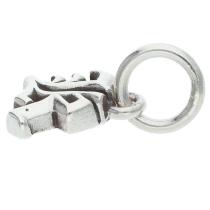 Chrome Hearts Stack Alphabet Charm Initial Silver Pendant — view 5