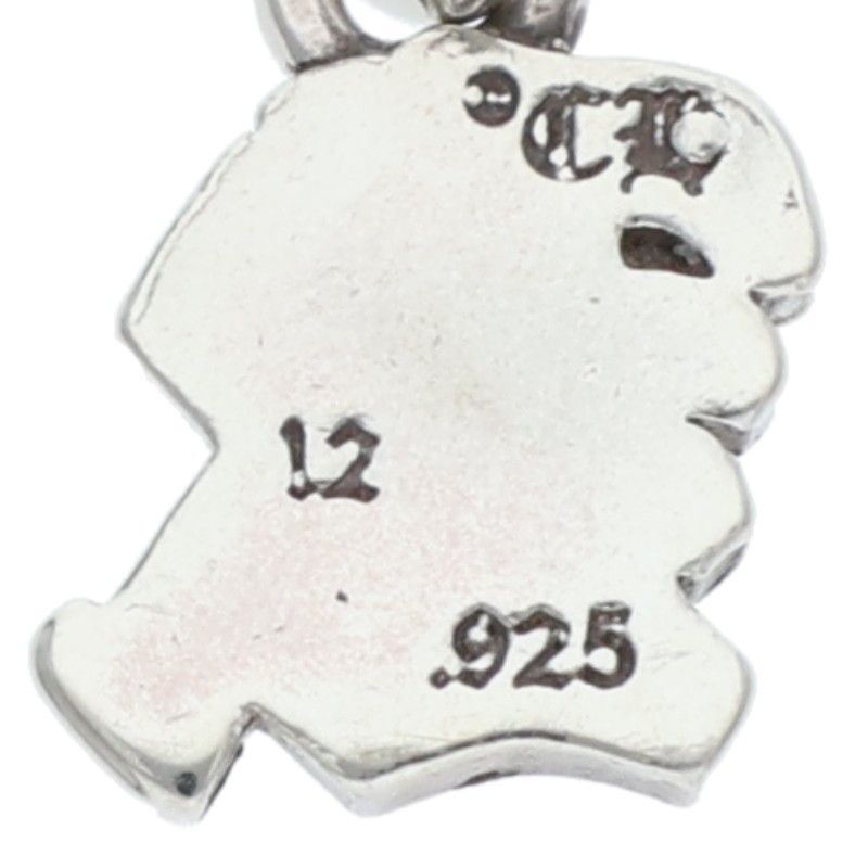 Chrome Hearts Stack Alphabet Charm Initial Silver Pendant — view 3