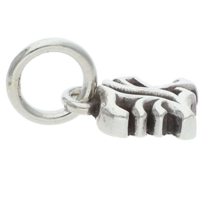Chrome Hearts Stack Alphabet Charm Initial Silver Pendant — view 4