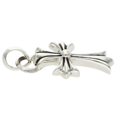 Chrome Hearts CH Crs Sml Bale Small CH Cross Silver Pendant — view 5
