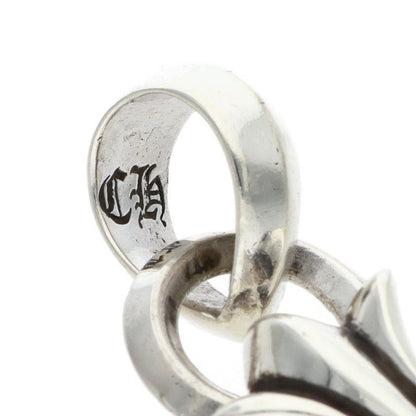 Chrome Hearts CH Crs Sml Bale Small CH Cross Silver Pendant — view 4