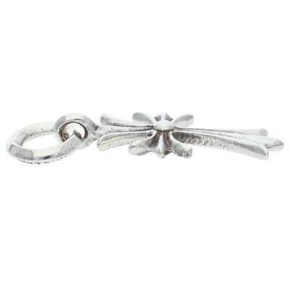Chrome Hearts Tiny CH Cross Vintage Charm Silver Pendant — view 4