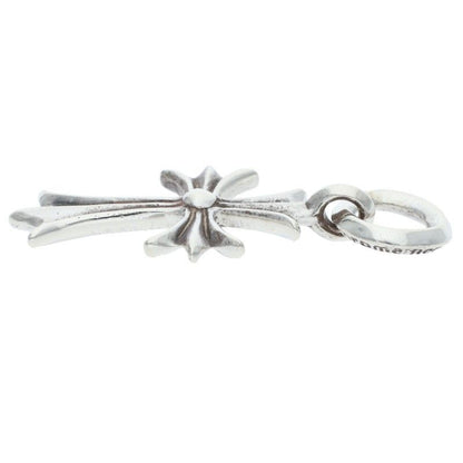 Chrome Hearts Tiny CH Cross Vintage Charm Silver Pendant — view 5