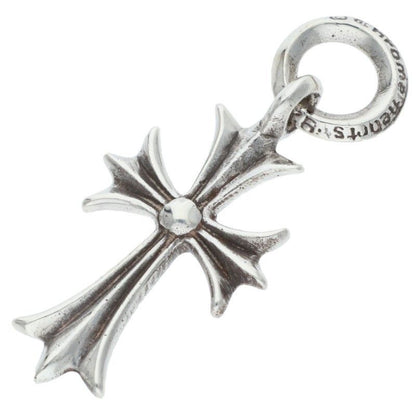 Chrome Hearts Tiny CH Cross Vintage Charm Silver Pendant — view 2