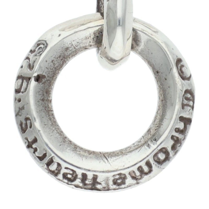 Chrome Hearts Tiny CH Cross Vintage Charm Silver Pendant — view 3