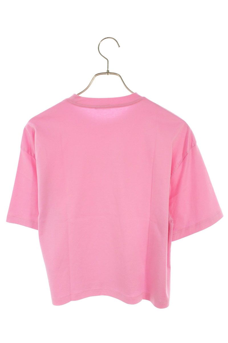 Versace Front Logo Cropped Length T-Shirt 38 — view 2
