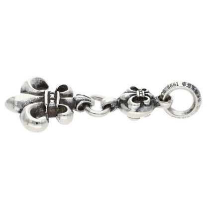 Chrome Hearts BS Fleur BS Flare Charm Silver Pendant — view 4