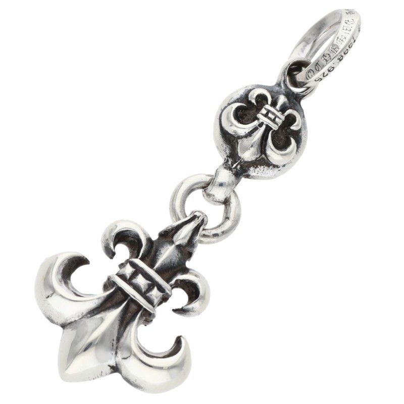 Chrome Hearts BS Fleur BS Flare Charm Silver Pendant — view 2
